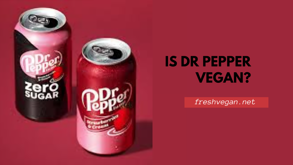 is dr pepper vegan friendly